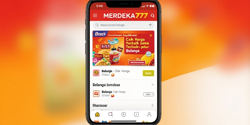 Tampilan antarmuka MERDEKA777 untuk fungsi Cek Harga yang mudah dipahami.